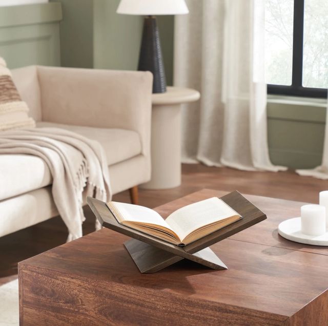 Renwil® Ocra Walnut Book Holder-1