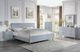 ACME Furniture Gaines Gray High Gloss Eastern King Panel Bed-1
