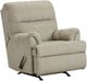 Affordable Furniture 2155 Listowel Oat Manual Rocker Recliner-0