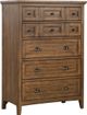 Magnussen Home® Bay Creek Toasted Nutmeg Drawer Chest-0