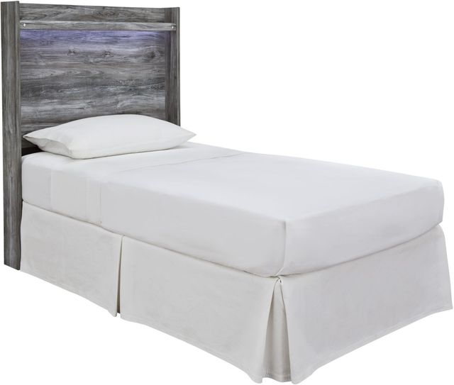 Signature Design by Ashley® Baystorm 4-Piece Gray Twin Panel Bed Set-1