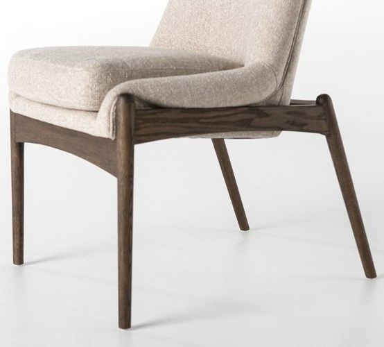 Four Hands Braden Light Camel Dining Side Chair Big Sandy