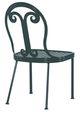 Century® Augustine Litchfield Green Metal Outdoor Dining Side Chair-1