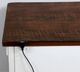 Furniture of America® Alyson Distressed White/Walnut Nightstand-3