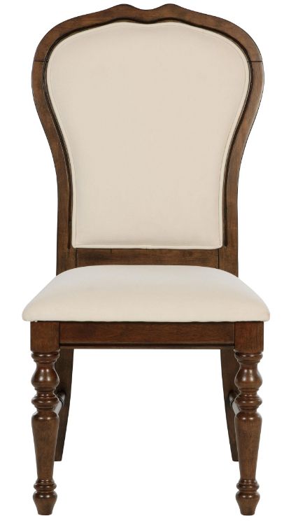 Coaster® Landon Rich Brown Side Chair-1