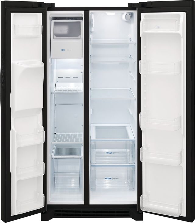 Frigidaire® 33" 22.3 Cu. Ft. Black Standard Depth Side-by-Side Refrigerator-1