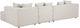Coaster® Amara 3-Piece Ivory L-Shaped Sectional Sofa-5