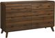 Monarch Specialties Inc. Grey/Walnut Dresser-0