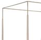 Century® Cadence Sand Cerused Upholstered King Canopy Poster Bed-1