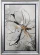 Stylecraft Floral Sketch II Black/Gold/Gray/Light Gray Wall Art-0