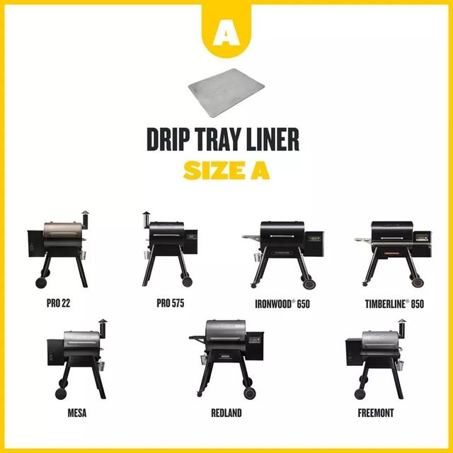 Traeger® 5 Pack Aluminum Drip Tray Liners - Size A-2