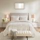 Olliix by Madison Park Gia Blush King/California King Polyester Back Print Long Fur Comforter Set-5