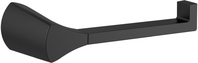 Delta Zura® Matte Black Tissue Holder-0