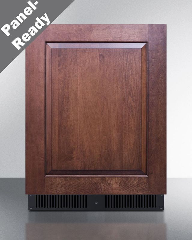 Summit® 24" 3.7 Cu. Ft. Panel Ready Undercounter Freezer-2