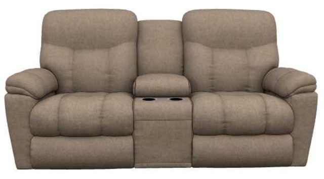 La-Z-Boy® Morrison Saddle Manual Reclining Loveseat with Console-1