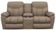 La-Z-Boy® Morrison Saddle Manual Reclining Loveseat with Console-1