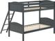 Coaster® Arlo Grey Twin/Twin Bunk Bed-1