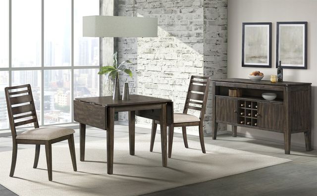 Intercon Kauai Brushed Mango Drop Leaf Dining Table-1