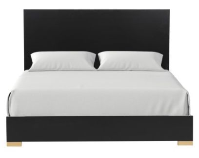 Furniture of America® Goldsberg Black Queen Panel Bed-3