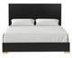 Furniture of America® Goldsberg Black Queen Panel Bed-3