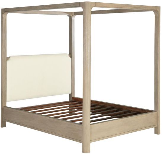 Coaster® Solano Weathered Mango California King Canopy Bed-0