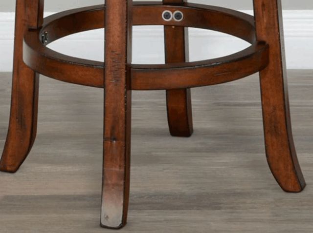 Sunny Designs™ Tuscany Vintage Mocha 24" Swivel Stool-2