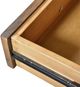 Horizon Home® Copper Canyon Metal Table Top Cocktail Table with Brown Base-1