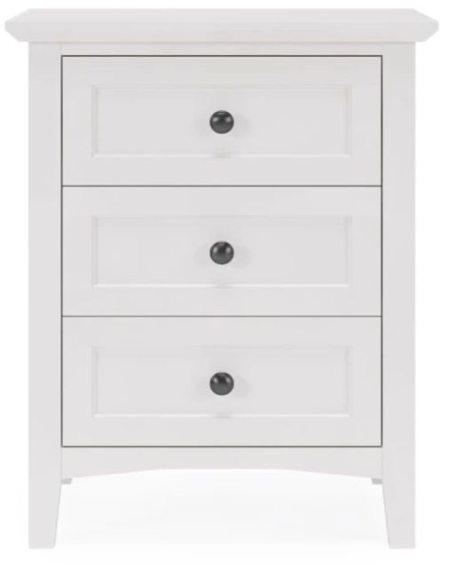 Modus Furniture Grace Snowfall White Nightstand-2