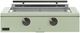 Caliber™ Rockwell Social 2-Burner Sage Built-In Natural Gas Grill with Pewter Hardware-0