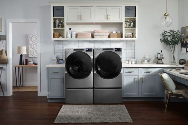 Whirlpool 4.5 Cu. Ft. Chrome Shadow Front Load Washer
