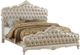 ACME Furniture Chantelle Pearl White/Rose Gold Queen Upholstered Panel Bed-0