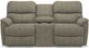 La-Z-Boy® Trouper Sable Reclining Loveseat with Console-0