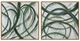 Crestview Collection Evergreen Twists 2-Piece Hand Finished Wall Art Set-0