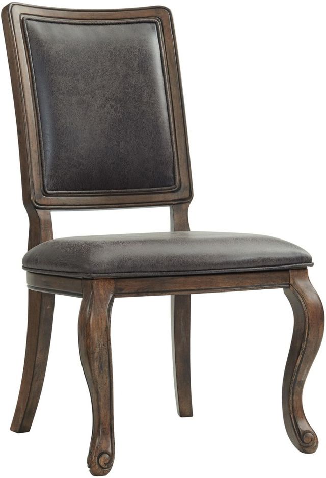 Gramercy Dark Gray Side Chair Lacks Furniture Brownsville, Laredo