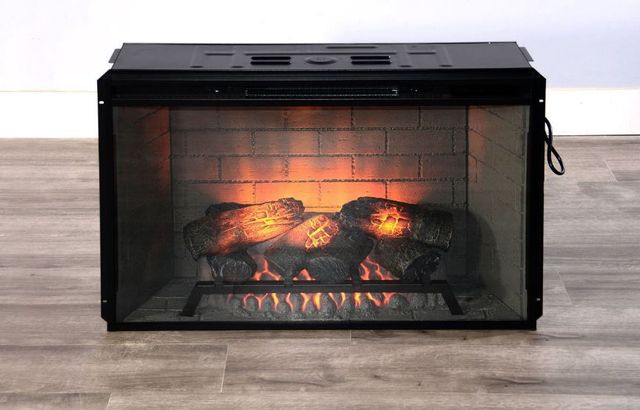 Sunny Designs™ Black 33" Fireplace Insert-2
