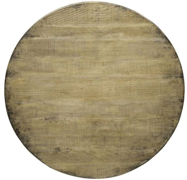 Nest Home Collections Sadie Antique Natural Dining Table with Iron Base-3