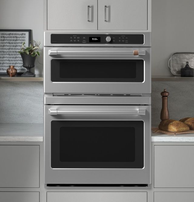 Café™ 30" Stainless Steel Oven/Microwave Combo Electric Wall Oven-9