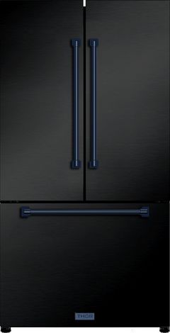 Thor Kitchen® Gordon Ramsay Series 36 in. 20.3 Cu. Ft. Matte Black Counter Depth French Door Refrigerator