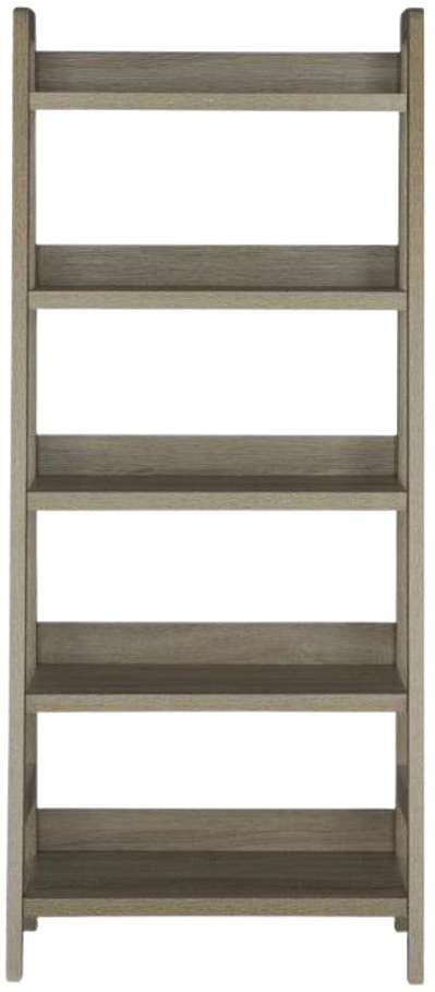 Linon Tracey Gray Ladder Bookcase-3