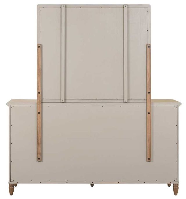 Liberty Furniture Hickory Grove Heirloom Brown Dresser and Mirror-4