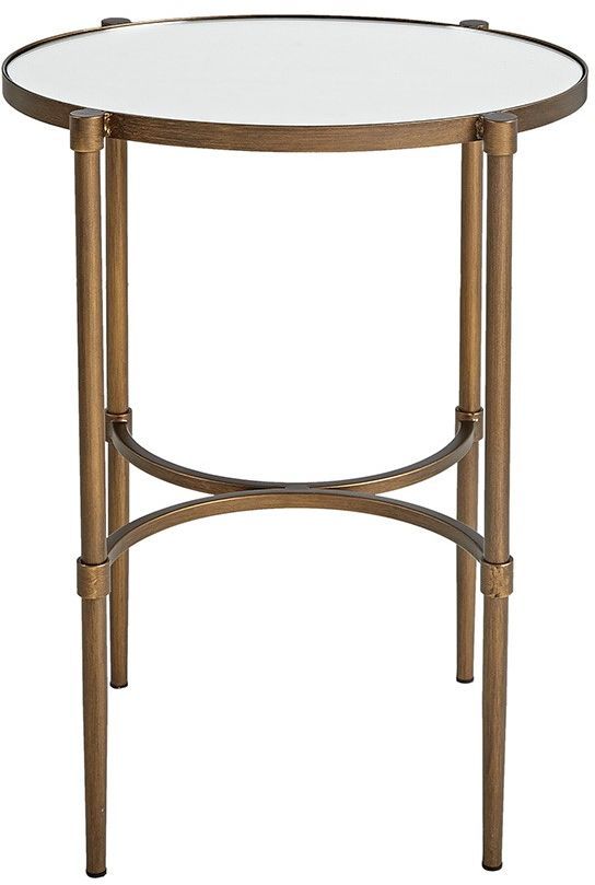 Olliix by Martha Stewart Antique Bronze Lia Oval Accent Table-1