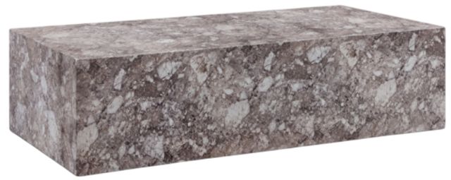 Meridian Furniture Piazza Brown Marble Coffee Table-0