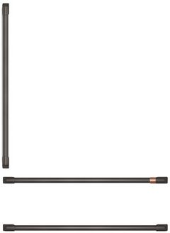 Café™ Brushed Black Refrigeration Handle Kit