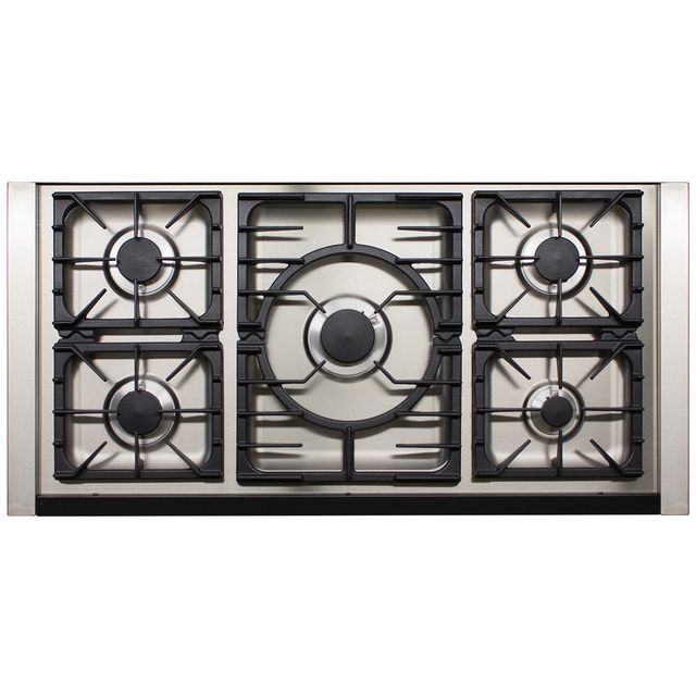 AGA™ Mercury 48" White Pro Style Dual Fuel Range-1