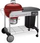 Weber® Performer® Deluxe 48" Crimson Freestanding Charcoal Grill-1