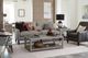 Hammary® West End Bluestone Inset Rectangular Top Coffee Table with Brown Base-1