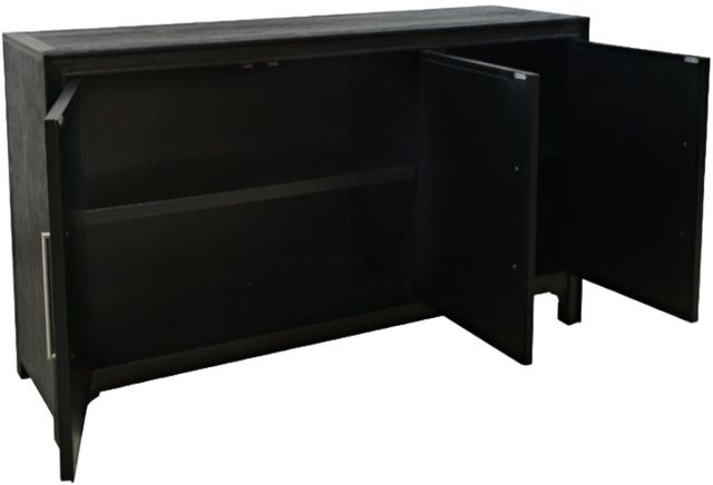 Jofran Inc. Gramercy Noir 3-Door Accent Cabinet-3