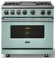 Viking® 7 Series 36" Splash Pro Style Dual Fuel Range with Griddle-2