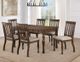 Steve Silver Co. Joanna 7-Piece Caramel/Oatmeal Dining Table Set-1
