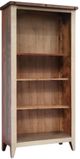 International Furniture Direct Antique Brown Bookcase-0